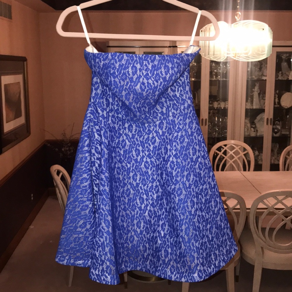 Spring Cerulean Midi Dress